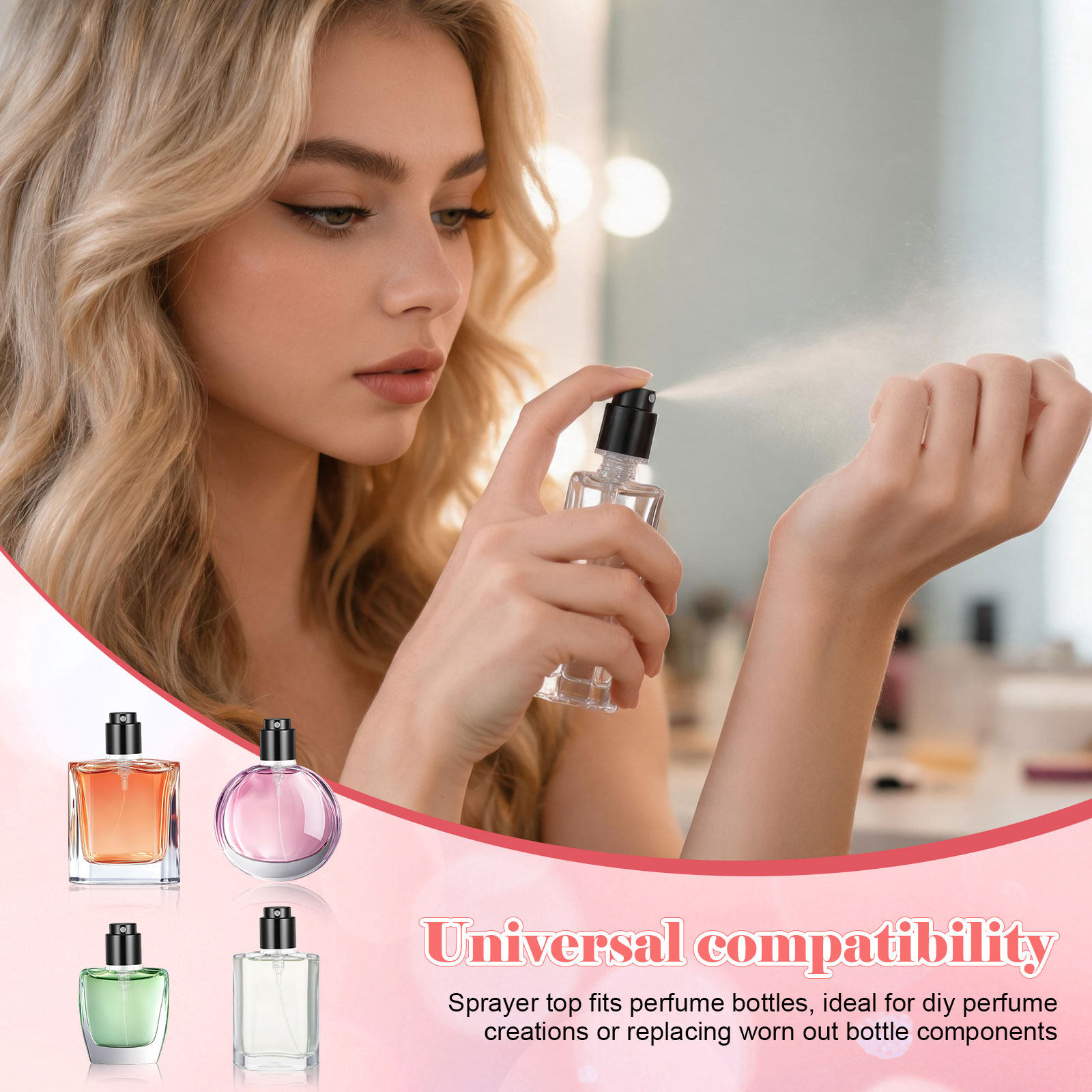 10Pcs Perfume Bottle Sprayer P - Perfume Top Fragrance review and price