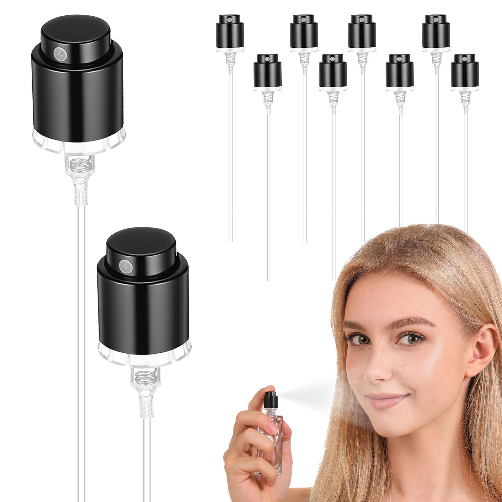 10Pcs Perfume Bottle Sprayer P - Perfume Top Fragrance review and price