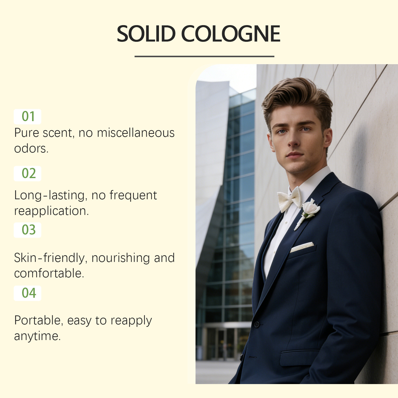 4In1 Pheromone Solid Cologne W - Perfume Fragrances review and price