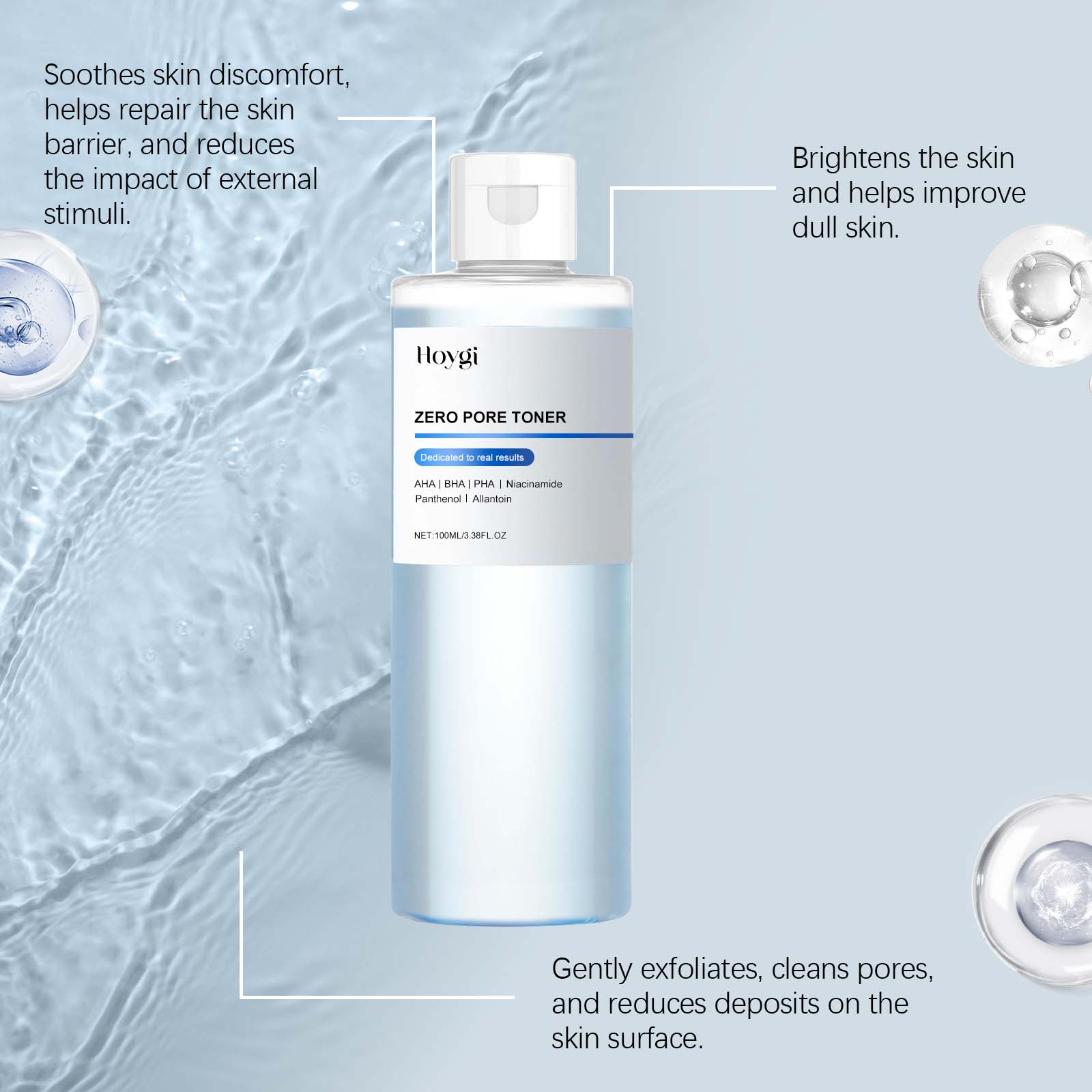 HOYGI Glycolic Acid Toning Sol - Rose Water Spray review and price