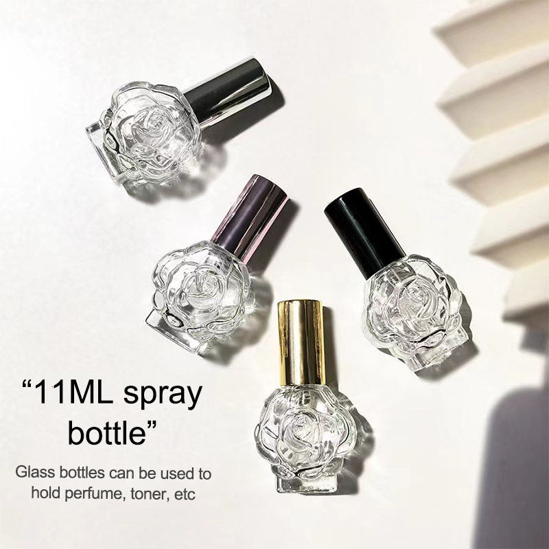 New 10ML Perfume Bottle Glass  - Rose Water Spray review and price