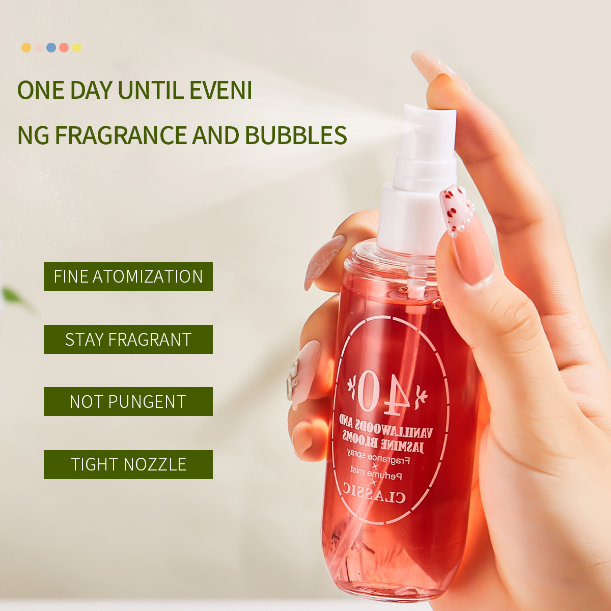 Perfume Mist Body Spray 5 Scen - Vanilla Perfume Oil review and price
